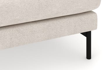 Menard 4-seters Høyrevendt U-formet Sofa med Divan og Sjeselong i Stoff - Beige - Møbler - Sofaer - Sofaer med sjeselong - 4 seters sofa med divan