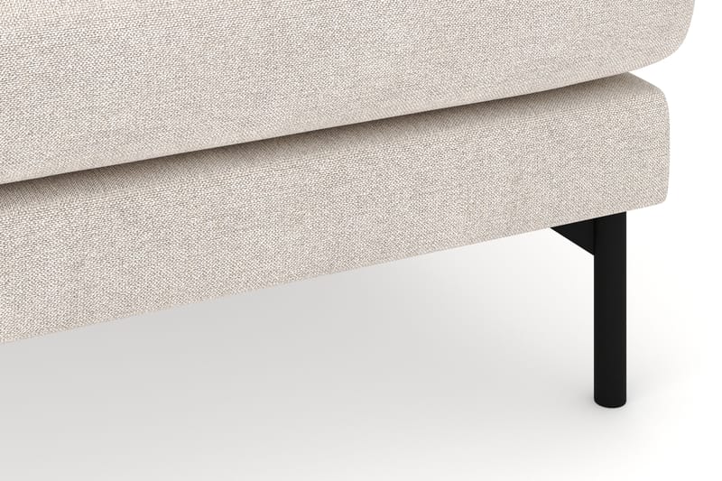 Menard 4-seters Høyrevendt U-formet Sofa med Divan og Sjeselong i Stoff - Beige - Møbler - Sofaer - Sofaer med sjeselong - 4 seters sofa med divan