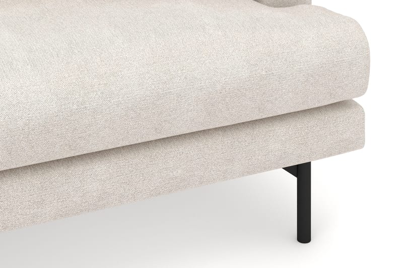 Menard 4-seters Venstrevendt Dyp L-formet Divansofa i Stoff - Beige - Møbler - Sofaer - Sofaer med sjeselong - 4 seters sofa med divan