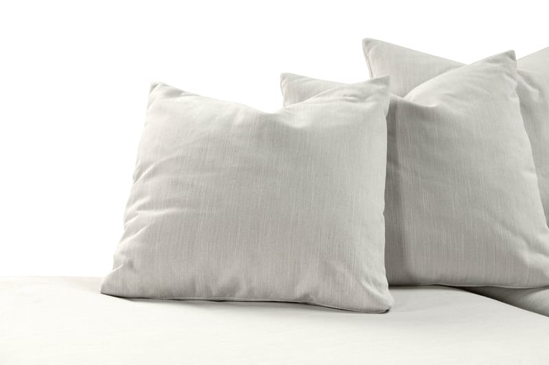 Menard 4-seters Venstrevendt Dyp L-formet Sjeselongsofa i Stoff - Lys grå - Møbler - Sofaer - Sofaer med sjeselong - 4 seters sofa med divan