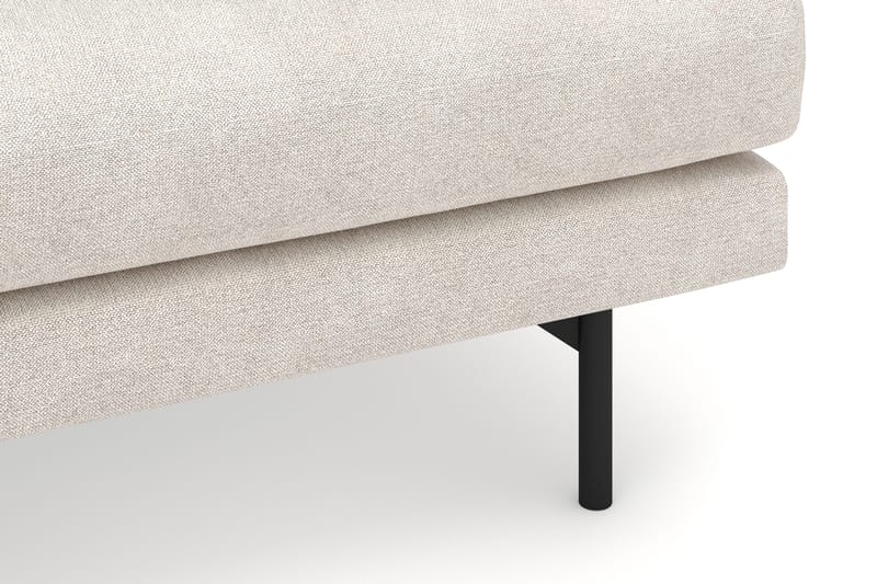 Menard 4-seters Venstrevendt L-formet Divansofa i Stoff - Beige - Møbler - Sofaer - Sofaer med sjeselong - 4 seters sofa med divan