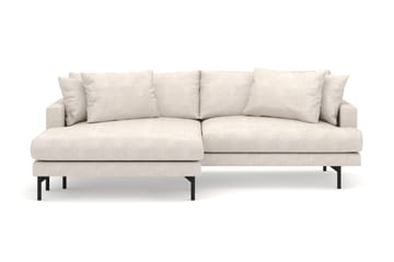 Menard 4-seters Venstrevendt L-formet Divansofa i Stoff