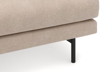 Menard 4-seters Venstrevendt L-formet Divansofa i Stoff - Beige - Møbler - Sofaer - Sofaer med sjeselong - 4 seters sofa med divan