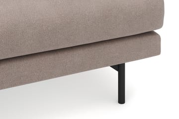 Menard 4-seters Venstrevendt L-formet Divansofa i Stoff - Brun - Møbler - Sofaer - Sofaer med sjeselong - 4 seters sofa med divan