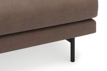Menard 4-seters Venstrevendt L-formet Divansofa i Stoff - Brun - Møbler - Sofaer - Sofaer med sjeselong - 4 seters sofa med divan