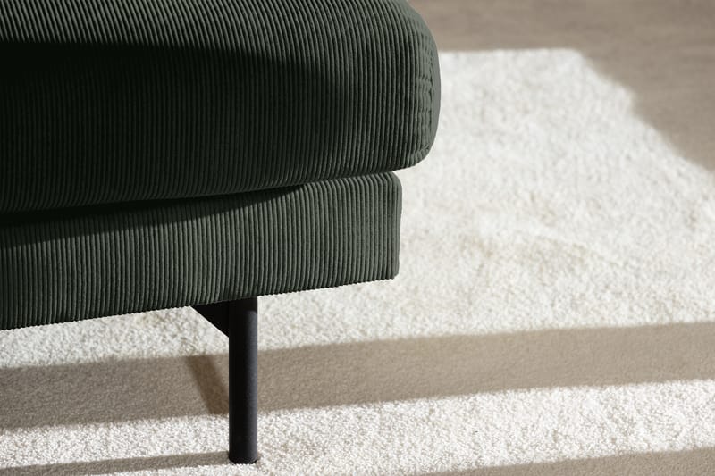 Menard 4-seters Venstrevendt L-formet Sjeselongsofa i Manchester - Grønn - Møbler - Sofaer - Sofaer med sjeselong - 4 seters sofa med divan