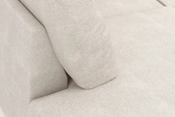 Menard 4-seters Venstrevendt Stor U-formet Dyp Large Sofa med Divan og Sjeselong i Stoff - Beige - Møbler - Sofaer - Sofaer med sjeselong - 4 seters sofa med divan