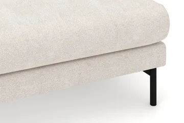 Menard 4-seters Venstrevendt Stor U-formet Dyp Large Sofa med Divan og Sjeselong i Stoff - Beige - Møbler - Sofaer - Sofaer med sjeselong - 4 seters sofa med divan