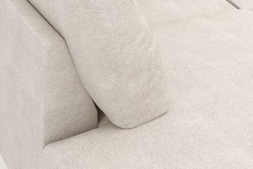 Menard 4-seters Venstrevendt U-formet Large Sofa med Divan og Sjeselong i Stoff - Beige - Møbler - Sofaer - Sofaer med sjeselong - 4 seters sofa med divan