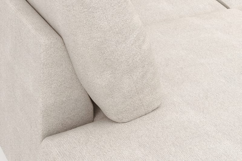 Menard 4-seters Venstrevendt U-formet Large Sofa med Divan og Sjeselong i Stoff - Beige - Møbler - Sofaer - Sofaer med sjeselong - 4 seters sofa med divan