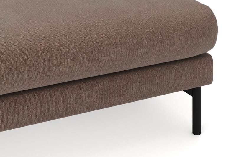 Menard 4-seters Venstrevendt U-formet Large Sofa med Divan og Sjeselong i Stoff - Brun - Møbler - Sofaer - Sofaer med sjeselong - 4 seters sofa med divan