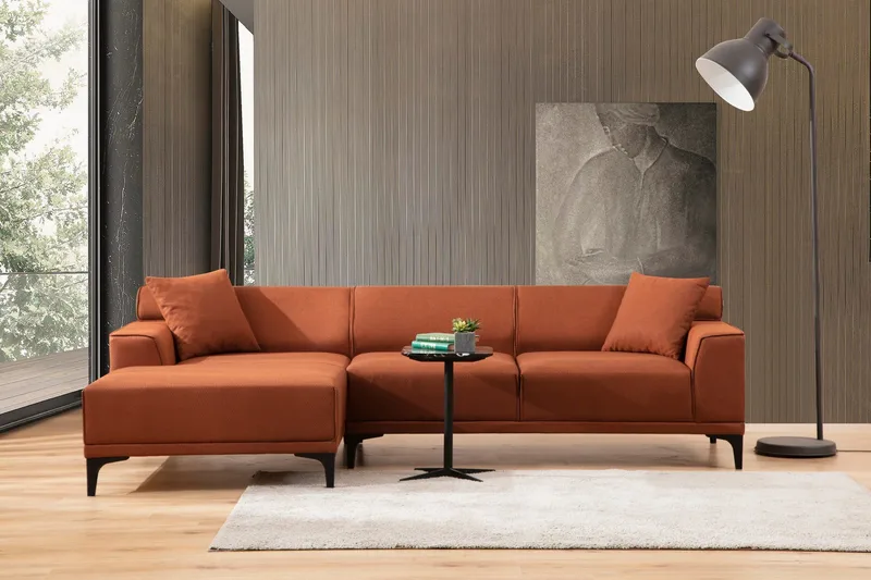 Mississauga Divansofa 3-seters, Oransje