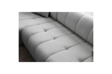 Mississauga Sofa med divan 3-seter - Grå - Møbler - Sofaer - Sofaer med sjeselong - 3 seters sofa med divan