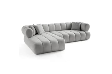 Mississauga Sofa med divan 3-seter - Grå - Møbler - Sofaer - Sofaer med sjeselong - 3 seters sofa med divan