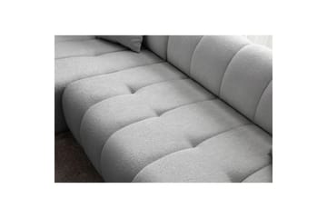 Mississauga Sofa med divan 3-seter - Grå - Møbler - Sofaer - Sofaer med sjeselong - 3 seters sofa med divan