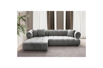 Mississauga Sofa med divan 3-seter - Grå - Møbler - Sofaer - Sofaer med sjeselong - 3 seters sofa med divan