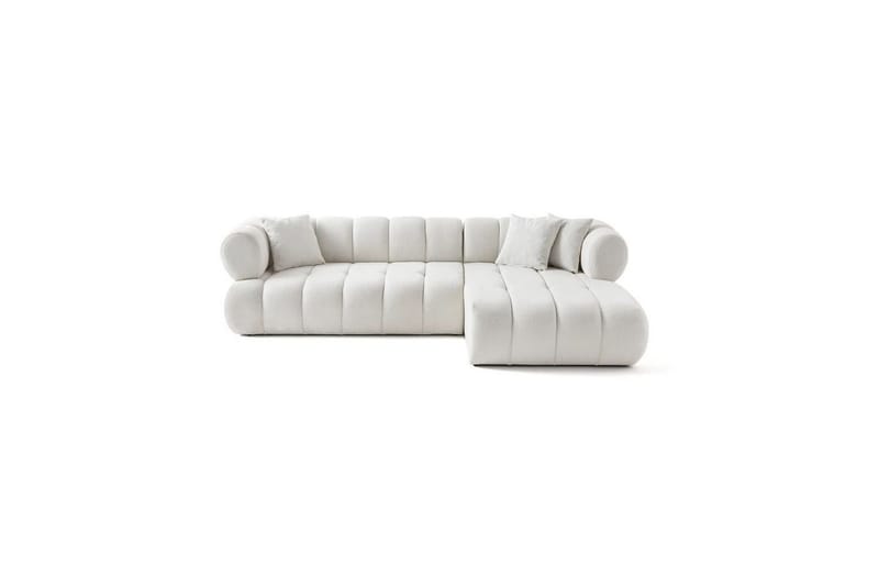 Mississauga Sofa med divan 3-seter, Hvit