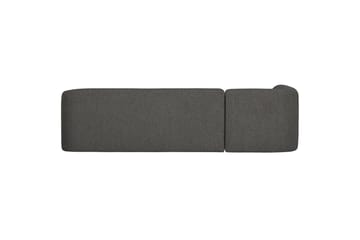 Mooli Sofa med Sjeselong 3-seter - Grå/Svart - Møbler - Sofaer - Sofaer med sjeselong - 3 seters sofa med divan