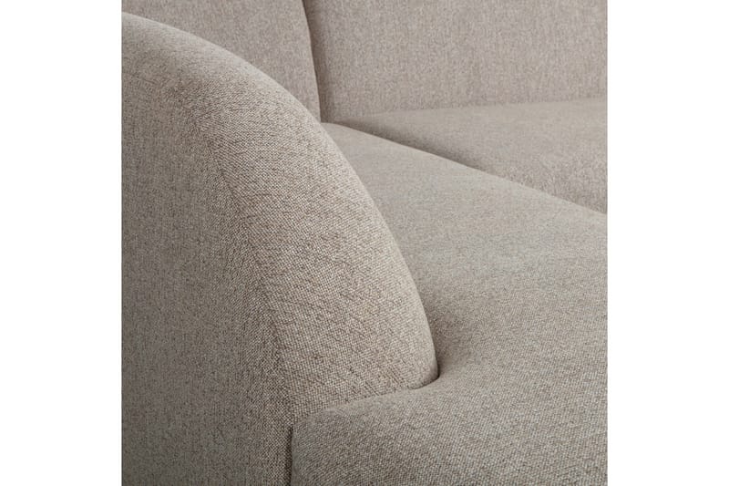 Mooli Sofa med Sjeselong 3-seter - Naturmelange - Møbler - Sofaer - Sofaer med sjeselong - 3 seters sofa med divan