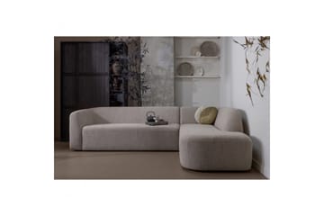 Mooli Sofa med Sjeselong 3-seter - Naturmelange - Møbler - Sofaer - Sofaer med sjeselong - 3 seters sofa med divan