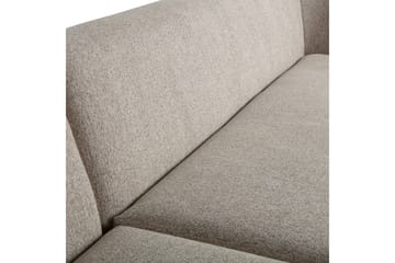 Mooli Sofa med Sjeselong 3-seter - Naturmelange - Møbler - Sofaer - Sofaer med sjeselong - 3 seters sofa med divan