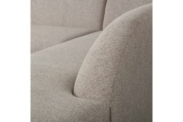 Mooli Sofa med Sjeselong 3-seter - Naturmelange - Møbler - Sofaer - Sofaer med sjeselong - 3 seters sofa med divan