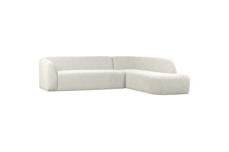 Mooli Sofa med Sjeselong 3-seter - Pearl - Møbler - Sofaer - Sofaer med sjeselong - 3 seters sofa med divan