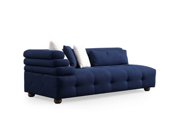 Namarta 4-seters Sofa med Divan - Mørkeblå - Møbler - Sofaer - Sofaer med sjeselong - 4 seters sofa med divan