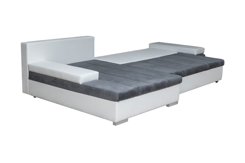 Naoma Sofa med Sjeselong 3-seter - Gul - Møbler - Sofaer - Fløyelssofaer