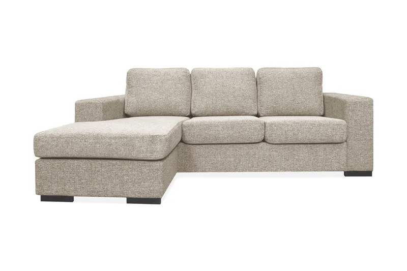Nebraska Divansofa 3-seter Vendbar, Beige