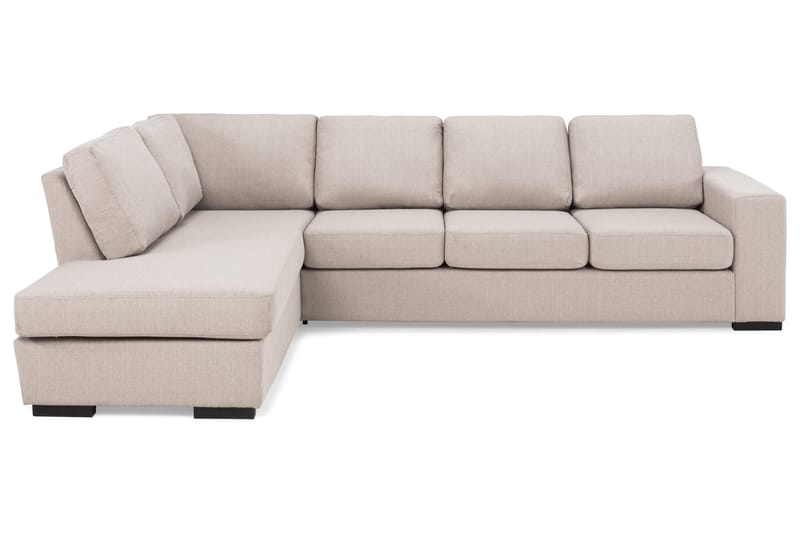 Nebraska Divansofa 4-seter Venstre - Beige - Møbler - Sofaer - Sofaer med sjeselong - 4 seters sofa med divan