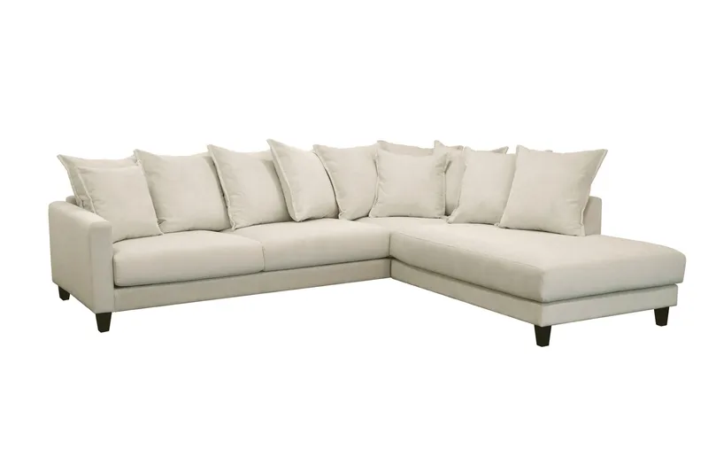 Nida Sjeselongsofa 4-seter, Beige
