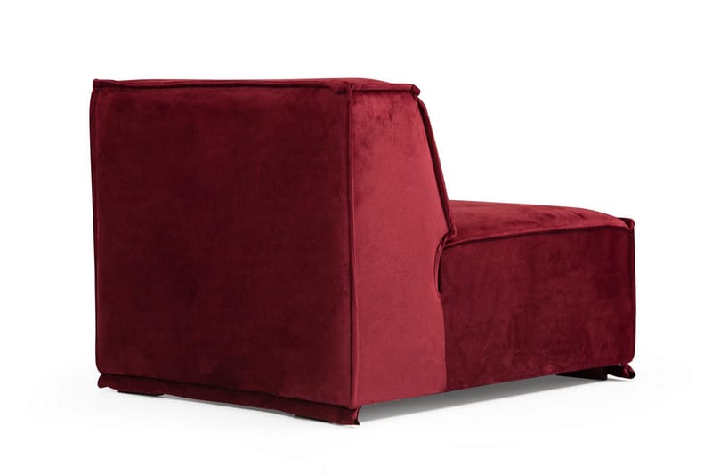 Nightcap Sofa m. Divan 4-seters - Burgundy - Møbler - Sofaer - Sofaer med sjeselong - 4 seters sofa med divan
