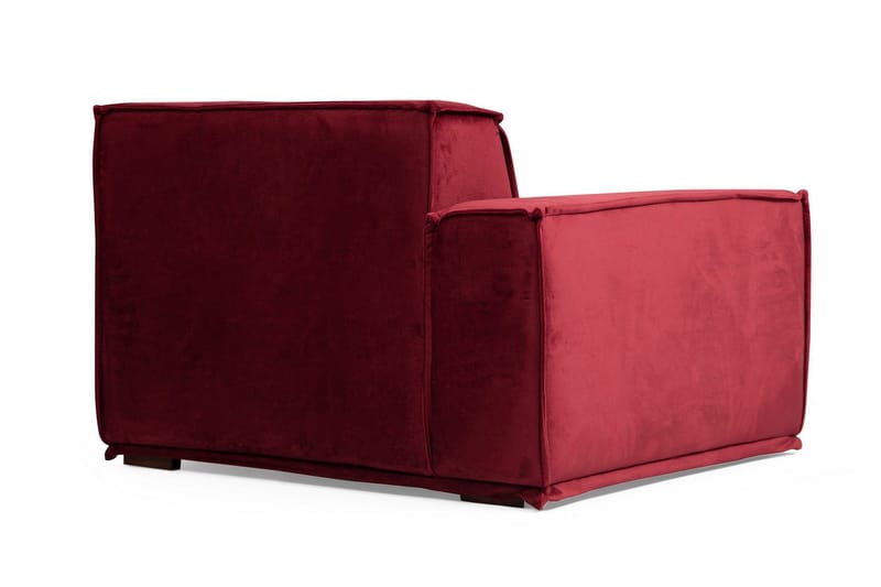 Nightcap Sofa m. Divan 4-seters - Burgundy - Møbler - Sofaer - Sofaer med sjeselong - 4 seters sofa med divan