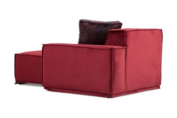 Nightcap Sofa m. Divan 4-seters - Burgundy - Møbler - Sofaer - Sofaer med sjeselong - 4 seters sofa med divan