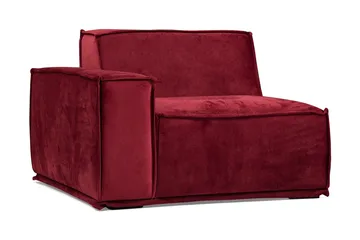Nightcap Sofa m. Divan 4-seters - Burgundy - Møbler - Sofaer - Sofaer med sjeselong - 4 seters sofa med divan