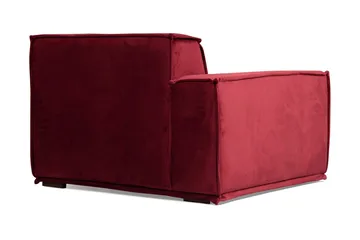 Nightcap Sofa m. Divan 4-seters - Burgundy - Møbler - Sofaer - Sofaer med sjeselong - 4 seters sofa med divan