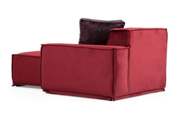 Nightcap Sofa m. Divan 4-seters - Burgundy - Møbler - Sofaer - Sofaer med sjeselong - 4 seters sofa med divan