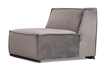 Nightcap Sofa m. Divan 6-seters - Grå - Møbler - Sofaer - Fløyelssofaer