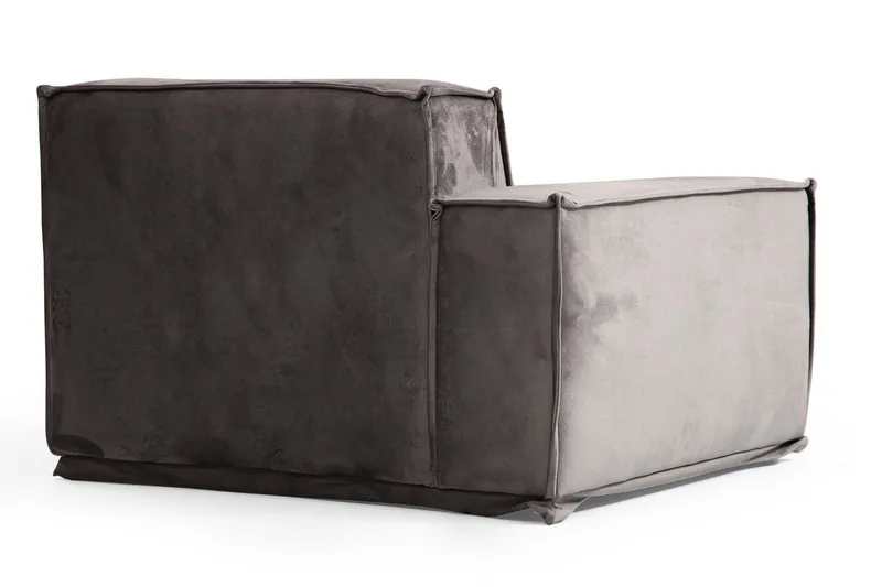 Nightcap Sofa m. Divan 6-seters - Grå - Møbler - Sofaer - Hjørnesofaer