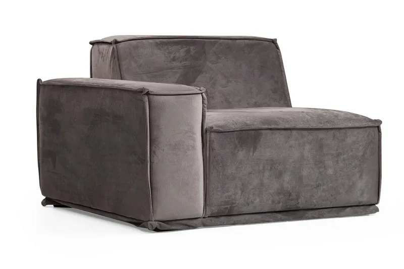 Nightcap Sofa m. Divan 6-seters - Grå - Møbler - Sofaer - Hjørnesofaer