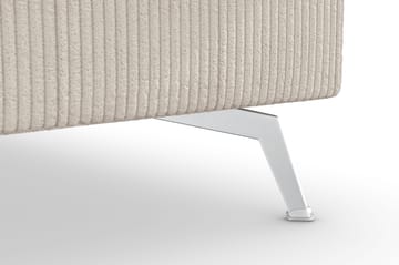 Ocean Lyx 4-seters Høyrevendt L-formet Sjeselongsofa i Manchester - Beige - Møbler - Sofaer - Sofaer med sjeselong - 4 seters sofa med divan