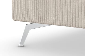 Ocean Lyx 4-seters Venstrevendt L-formet Sjeselongsofa i Manchester - Beige - Møbler - Sofaer - Sofaer med sjeselong - 4 seters sofa med divan