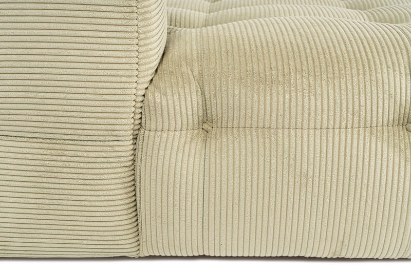 Octavian Sofa med Sjeselong 3-seter - Grønn - Møbler - Sofaer - Sofaer med sjeselong - 3 seters sofa med divan