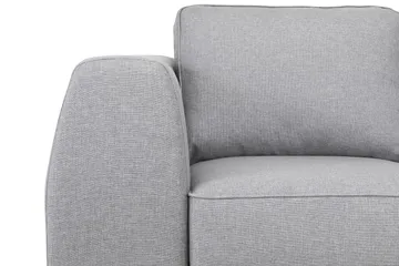 Optus 4-seters Høyrevendt L-formet Sjeselongsofa i Stoff - Lys grå - Møbler - Sofaer - Sofaer med sjeselong - 3 seters sofa med divan