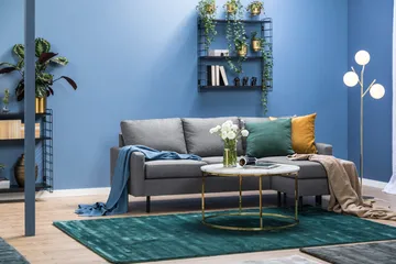 Peppe 3-seters Vendbar L-formet Divansofa i Stoff - Lys grå - Møbler - Sofaer - Sofaer med sjeselong - 3 seters sofa med divan