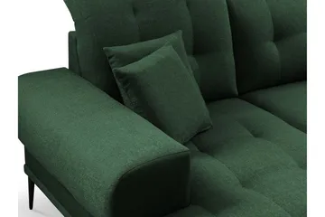 Rapale 3-seters Sofa med Divan Høyre med Puter - Blå - Møbler - Sofaer - Sofaer med sjeselong - 3 seters sofa med divan