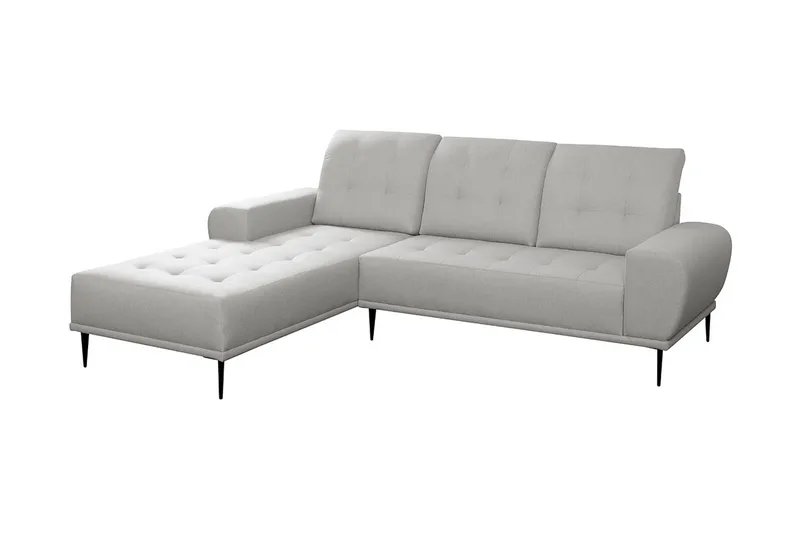 Rapale Sofagruppe Høyre med Fotskammel - Blå - Møbler - Sofaer - Sofaer med sjeselong