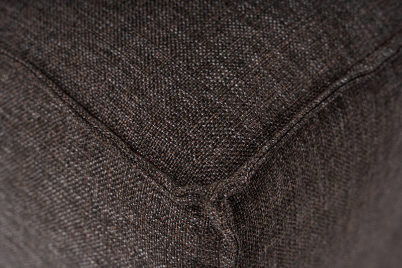 Redlands Sofa med Sjeselong 3-seter - Mørk brun - Møbler - Sofaer - Sofaer med sjeselong - 3 seters sofa med divan