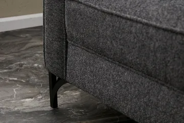 Retzow Sofa med Sjeselong 4-seter - Antrasitt - Møbler - Sofaer - Sofaer med sjeselong - 4 seters sofa med divan